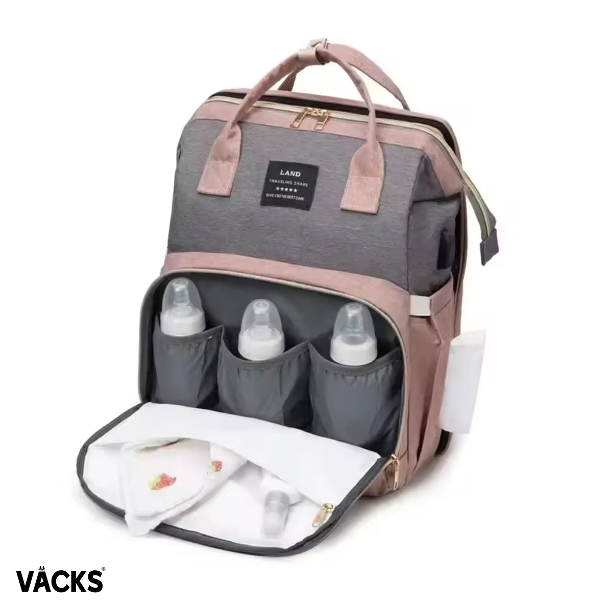 VACKS 에센셜 다이퍼 백팩